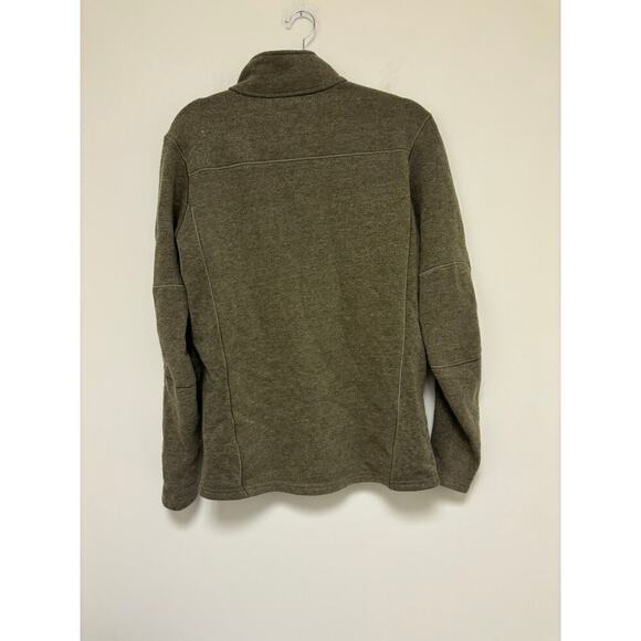 Kuhl Brown Oatmeal Interceptr Fleece Mens Full Zip Jacket - Picture 5 of 5